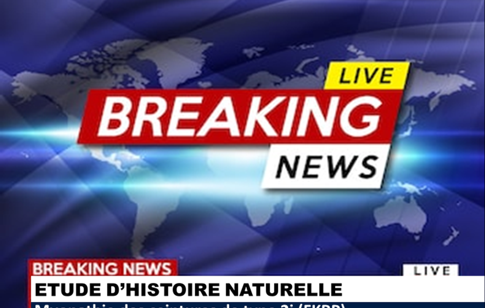 Etude d'histoire naturelle FKRP | GI LGMD | AFMTELETHONEtude d'histoire naturelle FKRP | GI LGMD | AFMTELETHON
