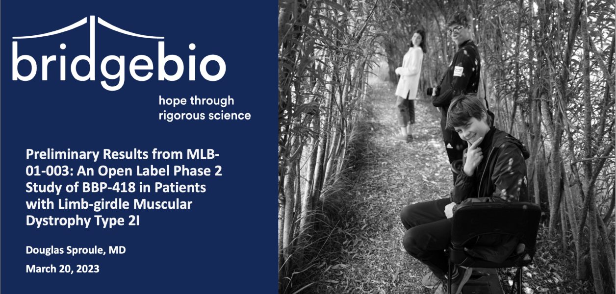 MLBio Solutions présente des données de la phase II du BBP-418 (ribitol) | GI LGMD