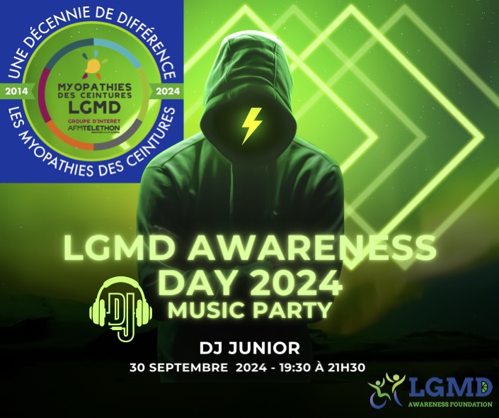 LGMD Awareness Day 2024 Music Party DJ JUNIOR